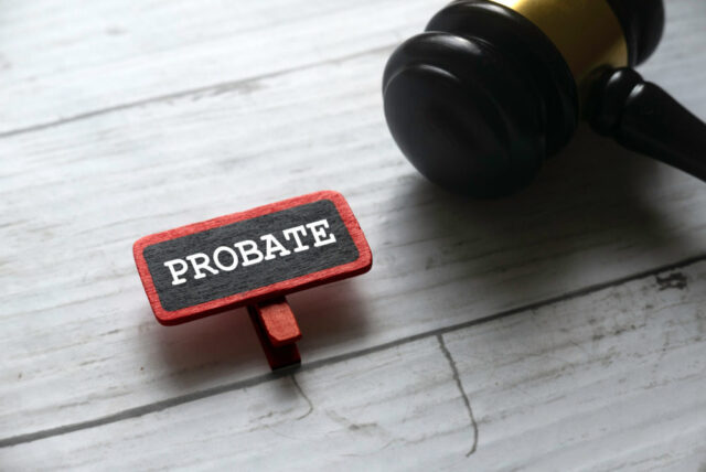 probate stamp gavel