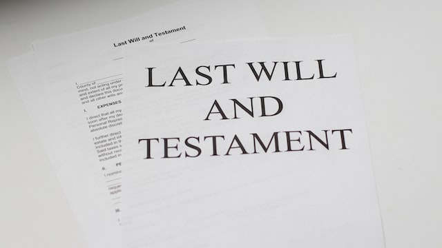 last will and testament